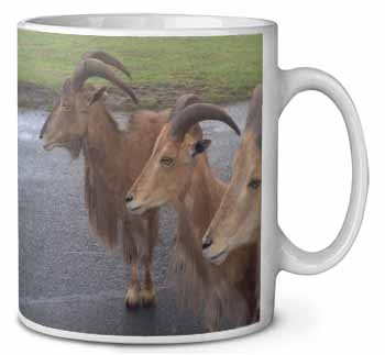 Three Cheeky Goats Ceramic Coffee Mug/Tea Cup