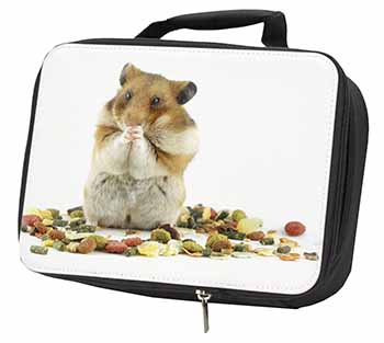 Lunch Box Hamster Black Insulated School Lunch Box/Picnic Bag