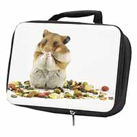 Lunch Box Hamster Black Insulated School Lunch Box/Picnic Bag