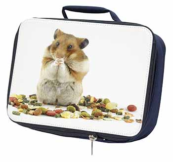 Lunch Box Hamster Navy Insulated School Lunch Box/Picnic Bag
