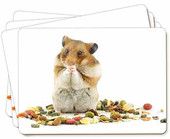 Lunch Box Hamster Picture Placemats in Gift Box