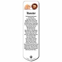 Hamsters in Play Pot Bookmark, Book mark, Printed full colour