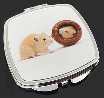 Hamsters in Play Pot Make-Up Compact Mirror