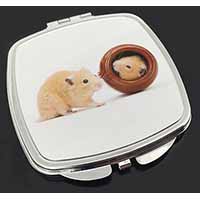 Hamsters in Play Pot Make-Up Compact Mirror