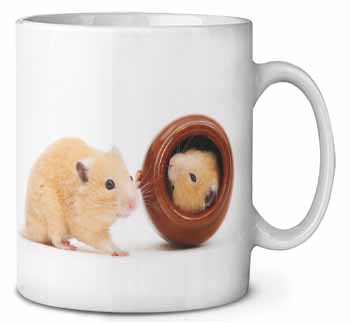 Hamsters in Play Pot Ceramic 10oz Coffee Mug/Tea Cup