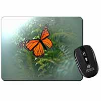 Red Butterfly in the Mist Computer Mouse Mat