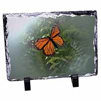 Red Butterfly in the Mist, Stunning Photo Slate