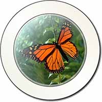 Red Butterfly in the Mist Car or Van Permit Holder/Tax Disc Holder