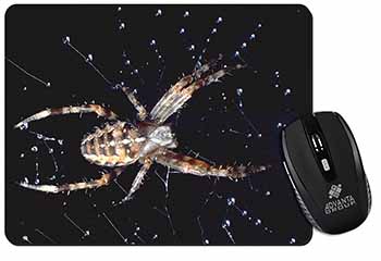 Spider on His Dew Drop Web Craft Computer Mouse Mat