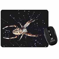 Spider on His Dew Drop Web Craft Computer Mouse Mat