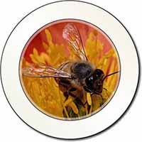 Honey Bee on Flower Car or Van Permit Holder/Tax Disc Holder