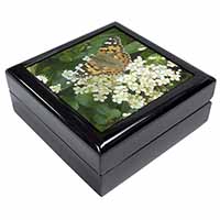 Painted Lady Butterfly Keepsake/Jewellery Box