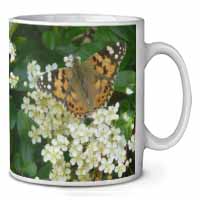 Painted Lady Butterfly Ceramic 10oz Coffee Mug/Tea Cup