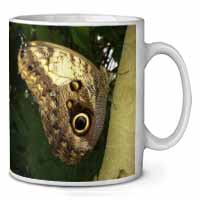 Owl Butterfly on Tree Ceramic Coffee Mug/Tea Cup