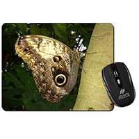 Owl Butterfly on Tree Computer Mouse Mat
