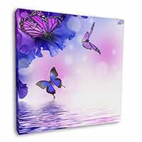 ButterFlies Square Canvas 12"x12" Wall Art Picture Print