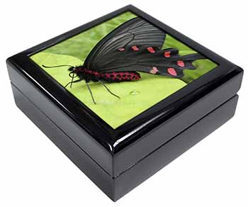 Black and Red Butterflies Keepsake/Jewellery Box