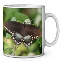 Butterflies, Brown Butterfly Ceramic 10oz Coffee Mug/Tea Cup