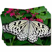 Black and White Butterfly Picture Placemats in Gift Box