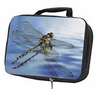 Dragonflies,Dragonfly Over Water,Print Black Insulated School Lunch Box/Picnic B