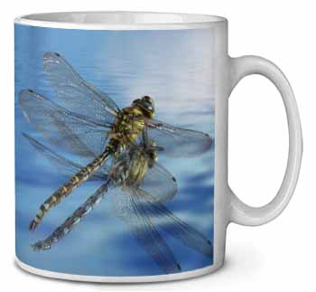 Dragonflies,Dragonfly Over Water,Print Ceramic Coffee Mug/Tea Cup