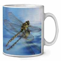 Dragonflies,Dragonfly Over Water,Print Ceramic 10oz Coffee Mug/Tea Cup