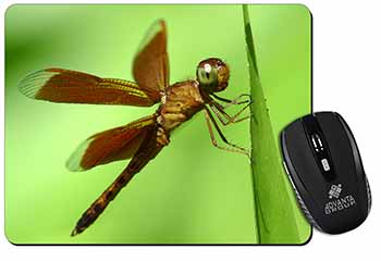 Dragonflies, Close-Up Dragonfly Print Computer Mouse Mat