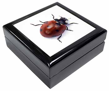 Close-Up Ladybird Print Keepsake/Jewellery Box