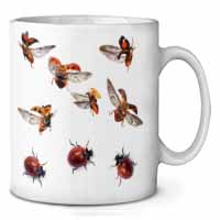 Flying Ladybirds Ceramic 10oz Coffee Mug/Tea Cup