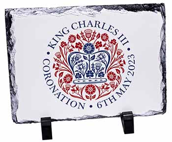 KING CHARLES CORONATION, Stunning Photo Slate