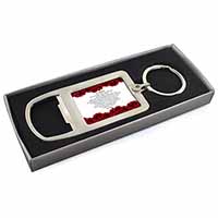 Mothers Day Poem Sentiment Chrome Metal Bottle Opener Keyring in Box