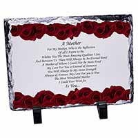 Mothers Day Poem Sentiment, Stunning Photo Slate