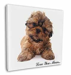 Shih-Tzu Dog Square Canvas 12"x12" Wall Art Picture Print