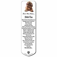 Shih-Tzu Dog Bookmark, Book mark, Printed full colour