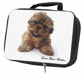 Shih-Tzu Dog Black Insulated School Lunch Box/Picnic Bag