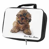 Shih-Tzu Dog Black Insulated School Lunch Box/Picnic Bag