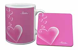 Pink Hearts Sentiment for 