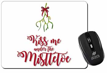 Kiss Me Under The Mistletoe Computer Mouse Mat
