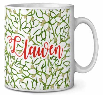 Nadolig Llawen Ceramic 10oz Coffee Mug/Tea Cup