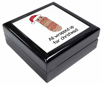 Christmas Pig In Blanket Keepsake/Jewellery Box