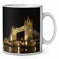 London Tower Bridge Print Ceramic 10oz Coffee Mug/Tea Cup