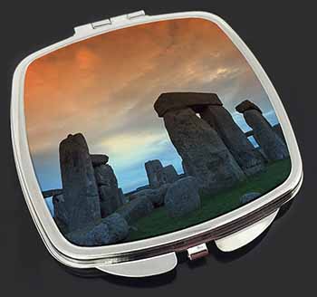 Stonehenge Solstice Sunset Make-Up Compact Mirror