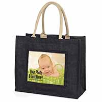 q Large Black Shopping Bag Christmas Present Idea      