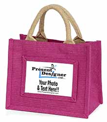 q Little Girls Small Pink Shopping Bag Christmas Gift
