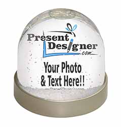 q Photo Snow Globe Waterball Stocking Filler Gift