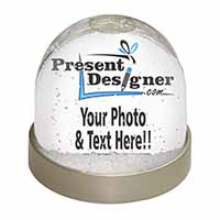 q Photo Snow Globe Waterball Stocking Filler Gift