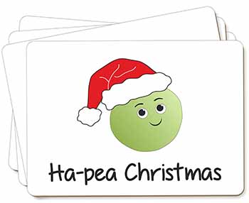 Christmas Pea Picture Placemats in Gift Box