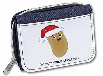 Christmas Peanut Unisex Denim Purse Wallet