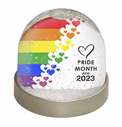 Pride Month 2023 Snow Globe Photo Waterball