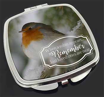 Little Robin Red Breast Make-Up Compact Mirror